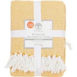Divante Winkworth Herringbone Throw Blankets