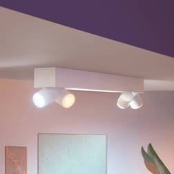 Philips Hue Centris LED Takspotlight Vit 4 Lampor Spotlight