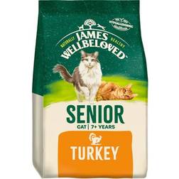 James Wellbeloved Senior Dry Cat Food with Turkey 1.5kg