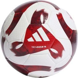 Adidas Tiro League Thermally Bonded Ball - White/Team Colleg Burgundy/Team Collegiate Red