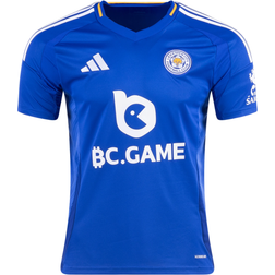 adidas Men's Replica Leicester City Home Jersey 24/25