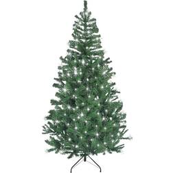 Shatchi Pre-Lit Artificial Green Christmas Tree 180cm