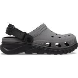 Crocs Duet Max II Reflective Clogs - Grey/Black