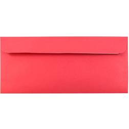 Jam Paper Recycled Business Peel & Seal Envelopes 4x9.5" 100-pack