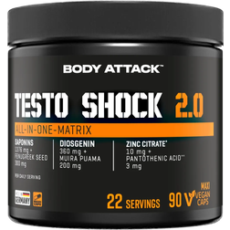 Body Attack Testo Shock 2.0 90 Stk.