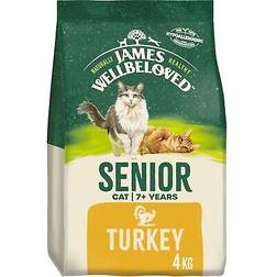 James Wellbeloved Senior Turkey 4 kg Bag Hypoallergenic Dry Cat Food