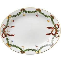 Royal Copenhagen Star Fluted Christmas Serveringsfat