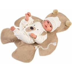 Llorens Newborn Crying Brown Bear Doll 36cm