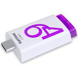 Philips USB 3.2 64GB Click Series Gen 1 USB-C