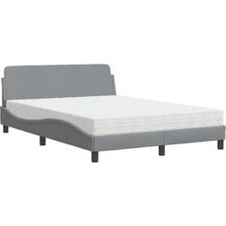 vidaXL Bed with Mattress Frame Bed 140x200cm