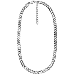 Fossil Ellis Core Chain Necklace - Silver