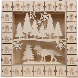Christmas Tree Wooden Advent Calendar 2