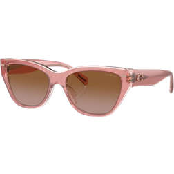 Coach Ch570 Sunglasses - Pink/Brown/Transparant