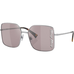 Miu Miu Femme Sunglass MU 51YS - Argent