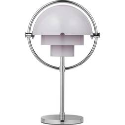 GUBI Multi-Lite Chrome/Pale Lilac Table Lamp 30cm