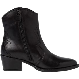 Tamaris Leather Boot - Black