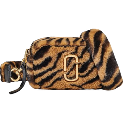 Marc Jacobs The Softshot Tiger Stripe Plush Bag - Natural/Black