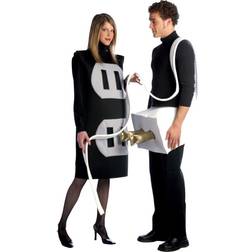 Rasta Imposta Plug and Socket Couple Costume