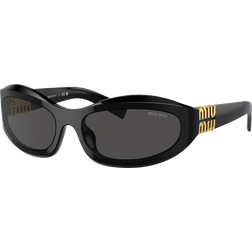 Miu Miu MU14ZS 16K08Z Acetat Solglasögon - Svart Grå
