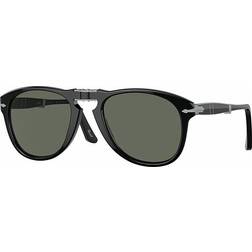 Persol Folding Sungles - Tonda Nero Lucido