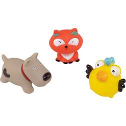 Adlibris Badleksak Husdjur 3-pack