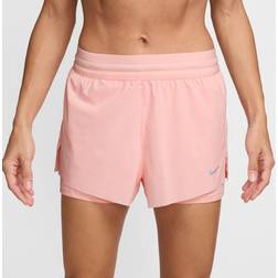 Nike Swift 2in1 Running Shorts - Apricot