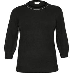 Kaffe Curve Pullover - Svart