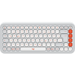 Logitech Pop Icon Keys Weiß Tastatur