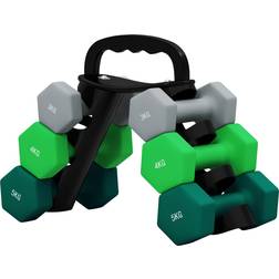 Sportnow Kurzhantel Set 6er-Set 2 x 3 kg