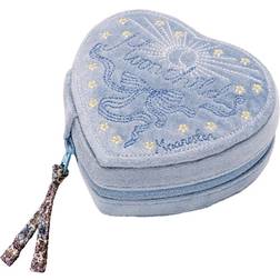 Maanesten Heart Jewelry Box - Sky Blue