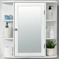 Costway Costway Single Door Bathroom Cabinet 75 x 43 x 11 cm