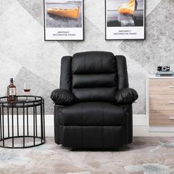 B&Q Hawthorne Recliner Black One Size Armchair