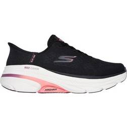 Skechers Max Cushioning Arch Fit Sneakers - Black/Pink