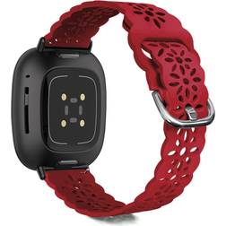 Ginkgonut Silicone Slim Sport Band for Fitbit Sense/Versa 3/Versa 4/Sense 2