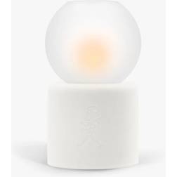 Solstickan Design Globe Tealight Ø9.5x17 cm White Candle Holder