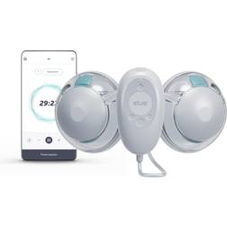 Elvie Stride Soft-Silicone Double Electric Breast Pump Hospital-Grade Suction Breast Pump Breast Pumping Essentials Ultra-Quiet