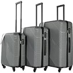 Neo 3-delat Hårt Skal Bagage Resväska Set 50 cm 61 cm 71 cm