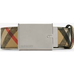 Burberry Check Belt - Sand