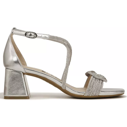 LifeStride Shoes Captivate Dress Sandal Silver Faux Leather