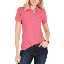 Tommy Hilfiger Women's Short Sleeve Polo Shirt Peony