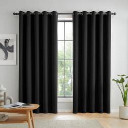 Catherine Lansfield Wilson Blackout Thermal Eyelet Curtains