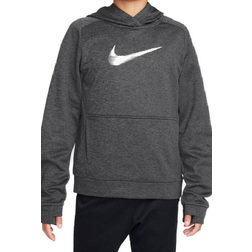 Nike Big Kid's Multi+ Therma-Fit Pullover Hoodie - Black/Anthracite/White (FD3893-010)