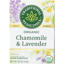 Traditional Medicinals Organic Chamomile & Lavender Tea 24g 16st