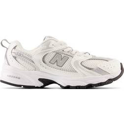New Balance 530 - White/Silver Metallrosa