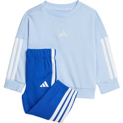 adidas Infant Boys Essentials Sweatshirt & Joggers Set - Blue