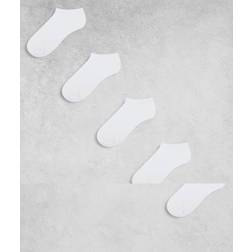 New Look Trainer Socks 5 Pack - White