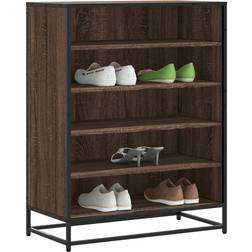 vidaXL Skoskåp Brun Ek 75 x 38 x 97.5 cm Skoställ