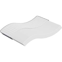 vidaXL Foam Mattress Medium Soft 140x190 cm White Polyether Matress