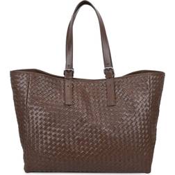 Núnoo Maxi Shopper Braided Mountain - Dark Brown