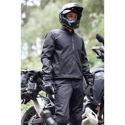 Merlin taos air mesh stretch motorrad textiljacke schwarz
